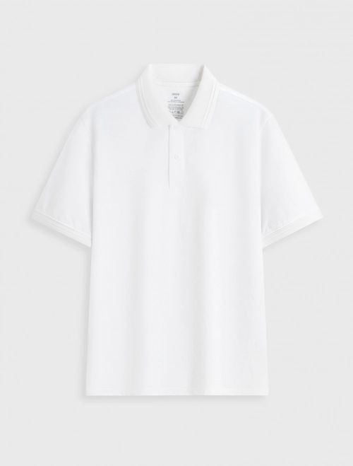 Áo polo nam basic dáng suông