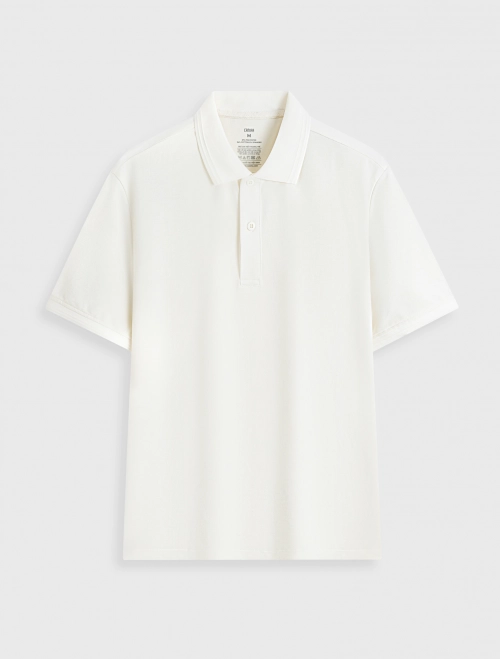 Áo polo nam basic dáng suông