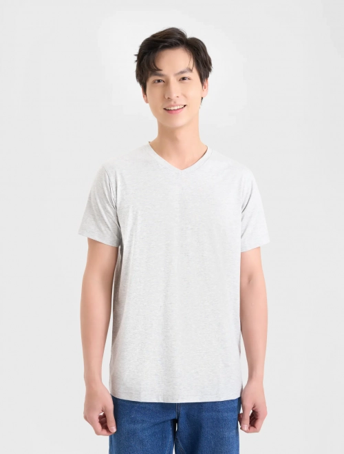 Áo phông nam cotton USA dáng rộng