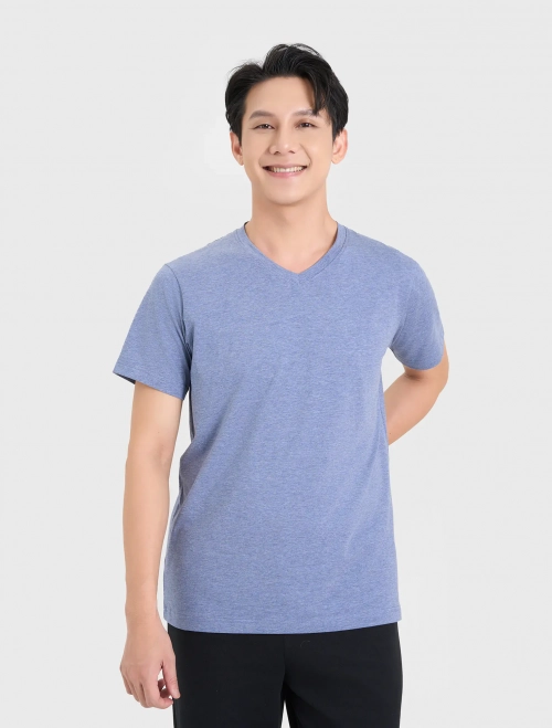 Áo phông nam cotton USA dáng rộng