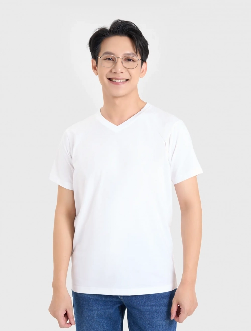 Áo phông nam cotton USA dáng rộng