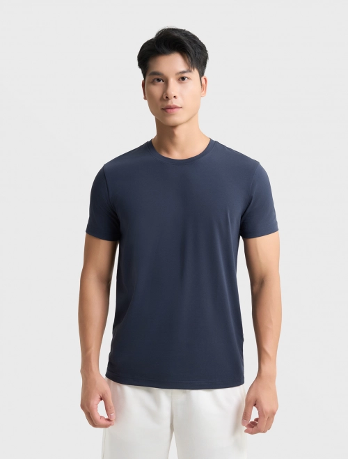 Áo phông nam cotton USA dáng rộng