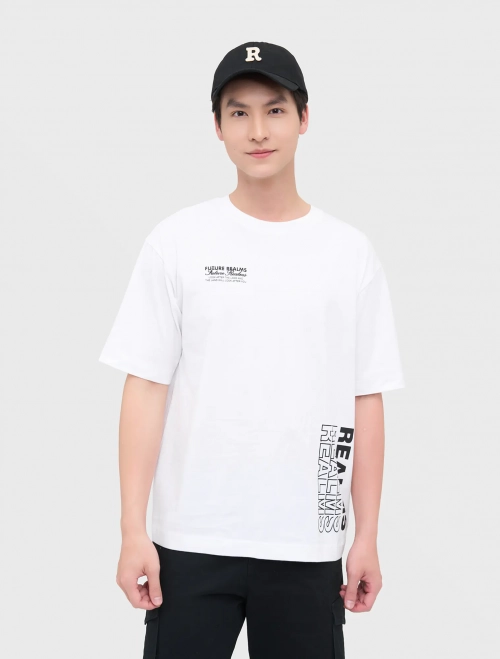 Áo phông nam cotton USA có hình in