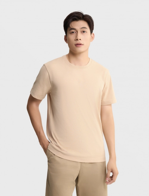 Áo phông nam basic dáng suông 