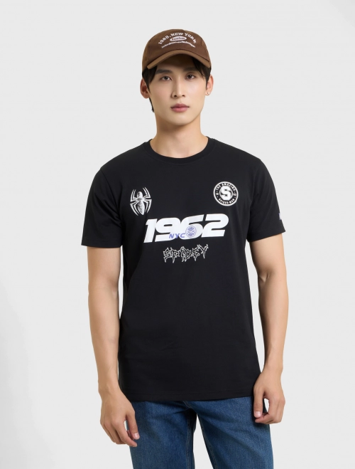 Áo phông nam cotton USA dáng rộng