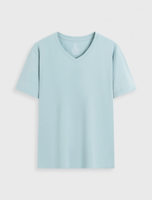 Áo phông nam cổ tim