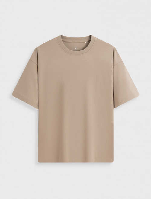 Áo phông nam cotton dáng rộng