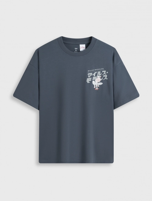 Áo phông nam Cotton USA in hình Marvel