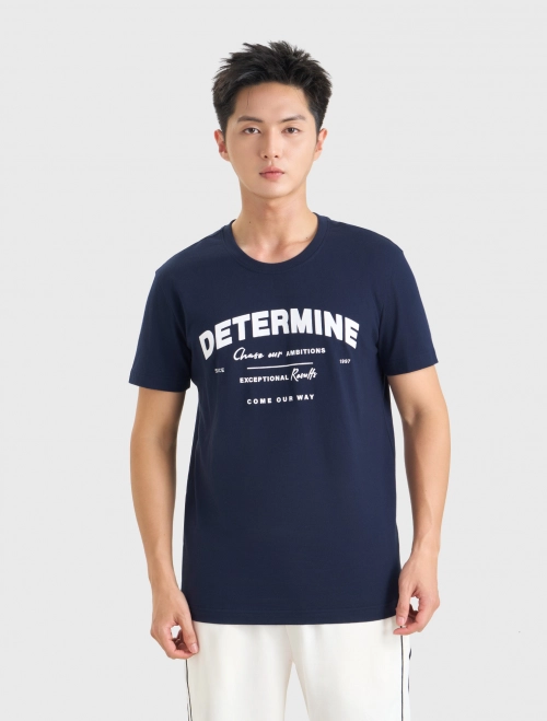 Áo phông nam Cotton USA có hình in