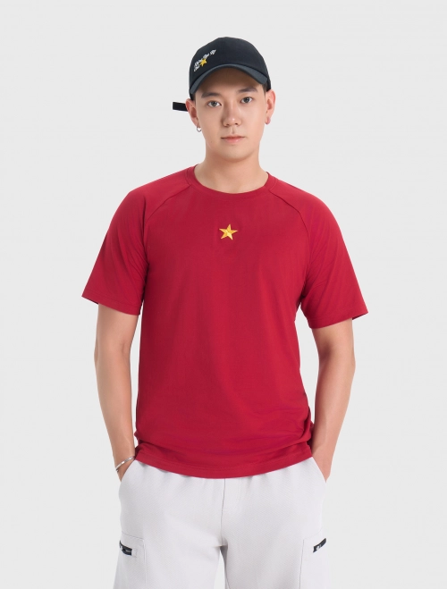 Áo phông Slimfit Nam Thêu Sao Vàng