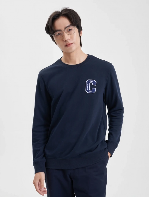 Áo nỉ nam có hình in