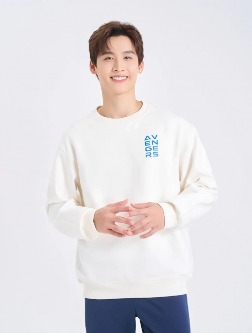 Áo nỉ nam in hình Avenger