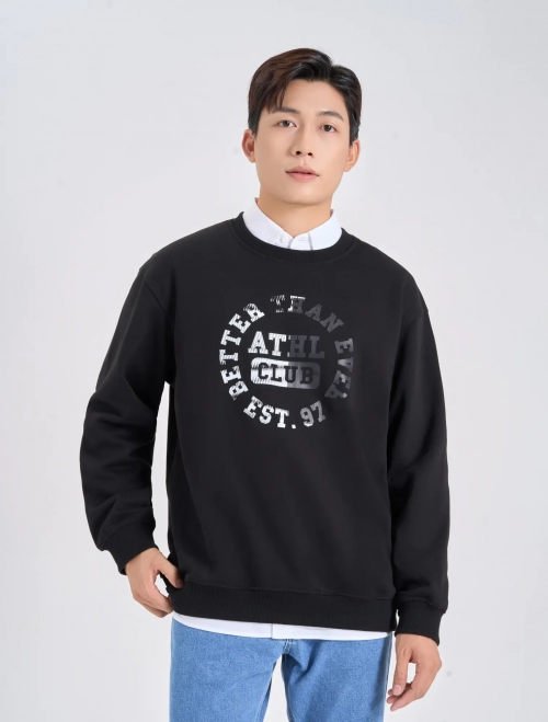 Áo nỉ nam có hình in