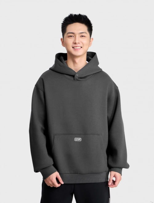 Áo nỉ có mũ active nam interlock, wicking