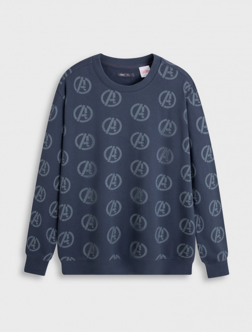 Áo nỉ nam in hình Marvel