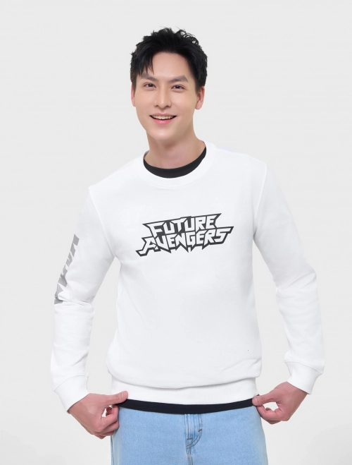 Áo nỉ nam in hình Marvel