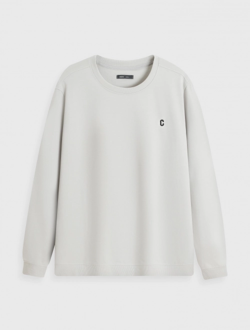 Áo nỉ nam cotton USA dáng suông
