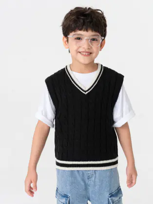 Áo len gilet