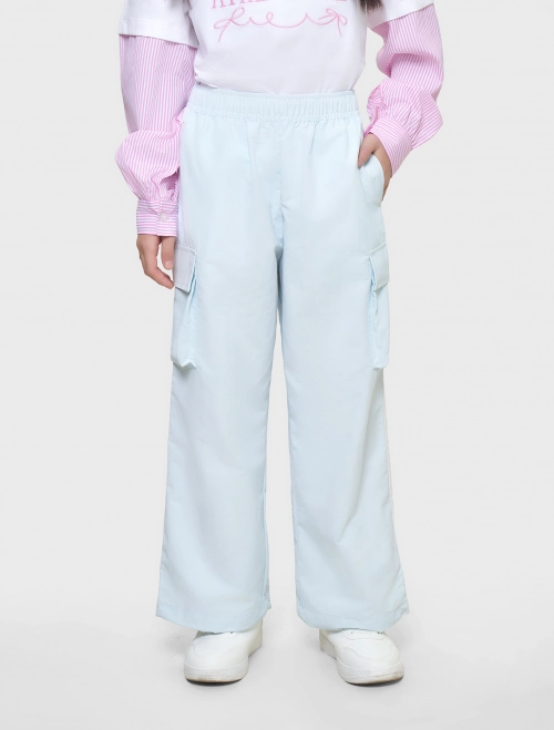 Quần gió active bé gái chống thấm nước dáng suông