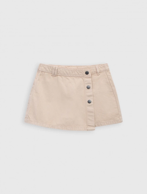 Quần giả váy bé gái cotton cạp nhún chun sau