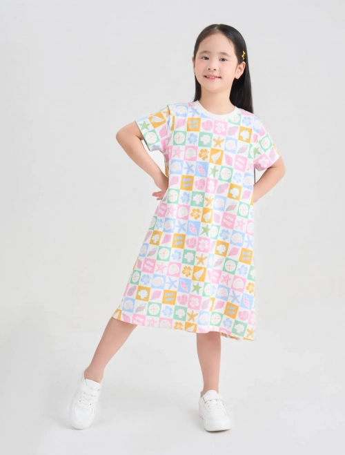 Váy liền bé gái