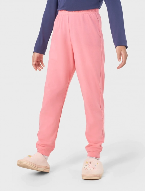 Combo 2 quần mặc nhà bé gái cạp chun dáng ôm