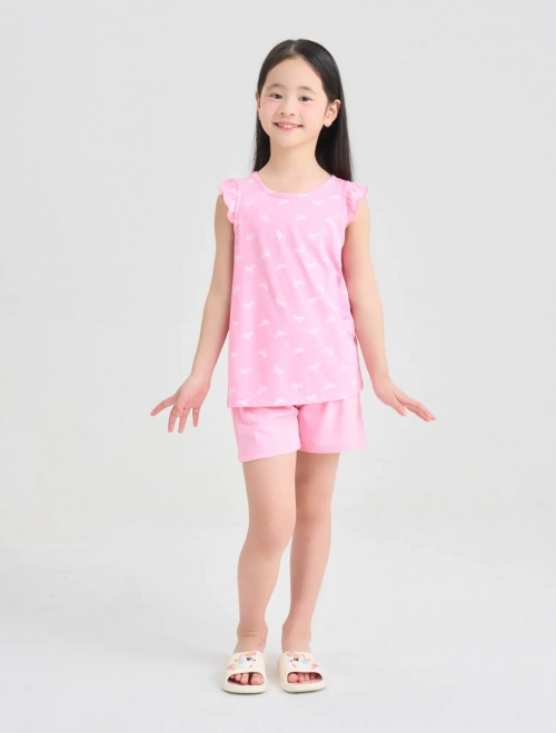Bộ mặc nhà bé gái