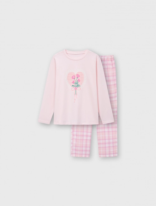 Bộ mặc nhà bé gái