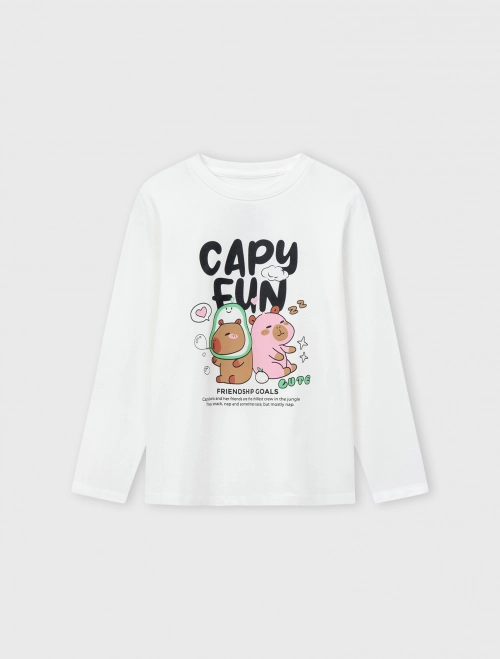 Bộ mặc nhà bé gái có hình in | Oeko-Tex