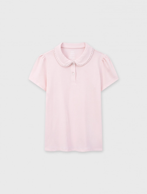 Áo polo bé gái Cotton USA