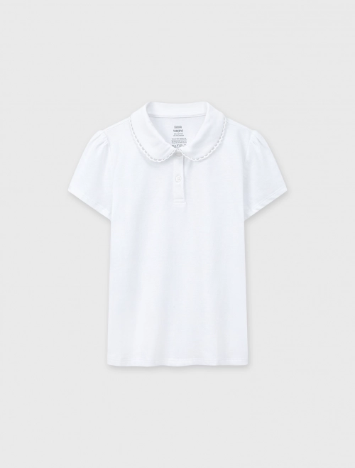 Áo polo bé gái Cotton USA