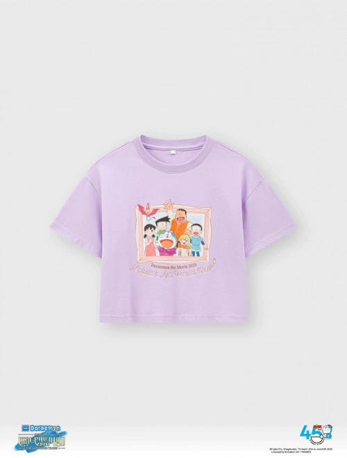 Áo phông bé gái Doraemon