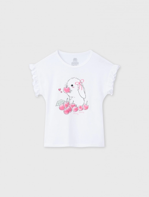 Áo phông bé gái Cotton USA có hình in | OEKO-TEX