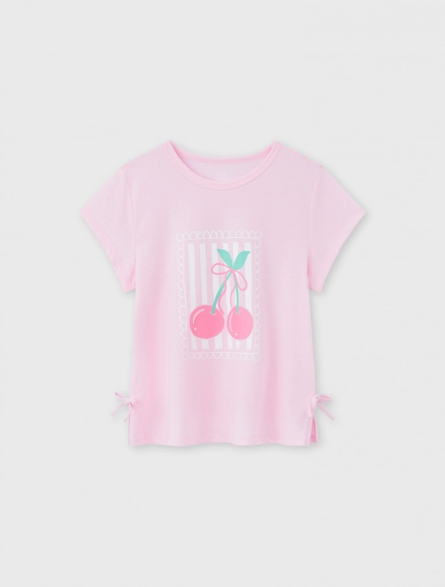 Áo phông bé gái Cotton USA có hình in | OEKO-TEX