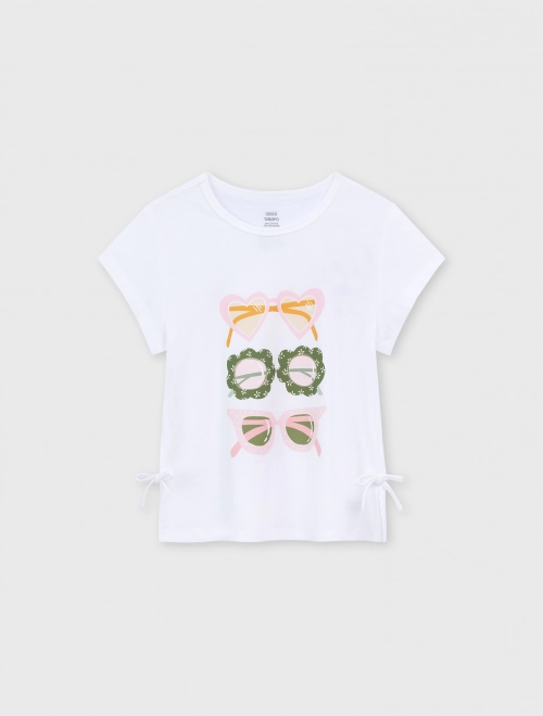 Áo phông bé gái Cotton USA có hình in | OEKO-TEX