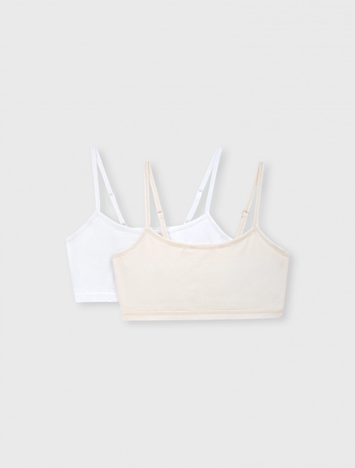 Combo 2 áo lót bé gái có lót ngực | OEKO-TEX