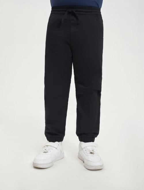 Quần khaki bé trai cạp chun dáng jogger