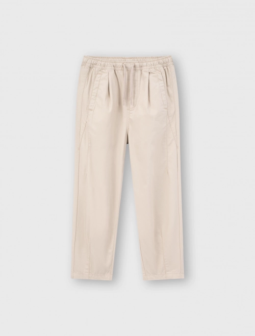 Quần khaki bé trai cotton cạp chun