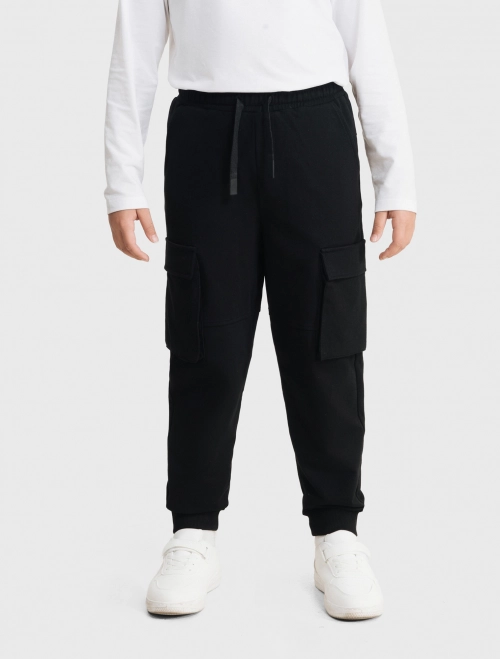 Quần nỉ bé trai có túi hộp