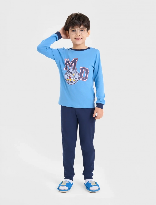 Bộ mặc nhà bé trai in hình Mickey