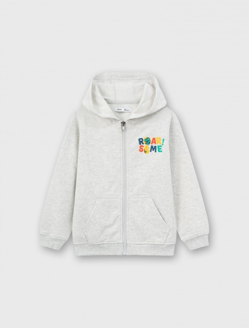 Áo khoác nỉ bé trai cào bông