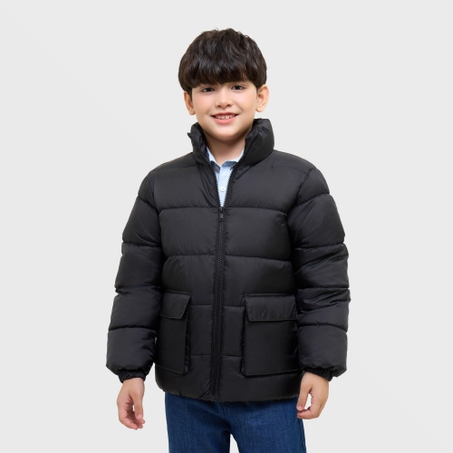 Áo khoác chần bông bé trai chống thấm nước