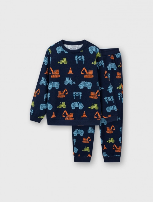 Bộ quần áo bé trai có hình in