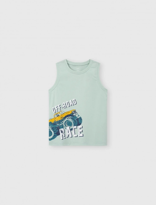 Áo ba lỗ bé trai cotton USA có hình in