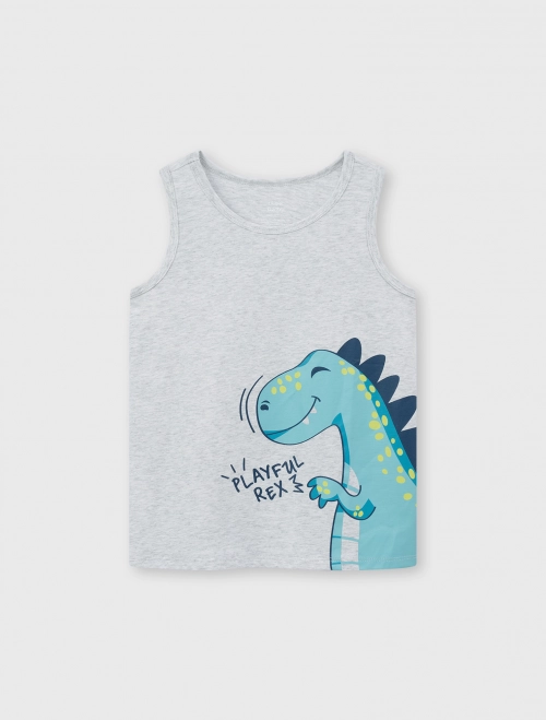 Áo ba lỗ bé trai có hình in