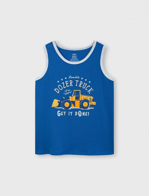 Áo ba lỗ bé trai có hình in