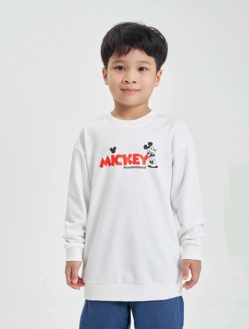 Áo nỉ bé trai in hình Mickey