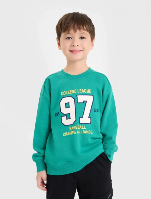 Áo nỉ bé trai có hình in