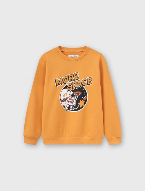 Áo nỉ bé trai có hình in