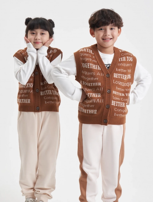 Áo cardigan unisex trẻ em
